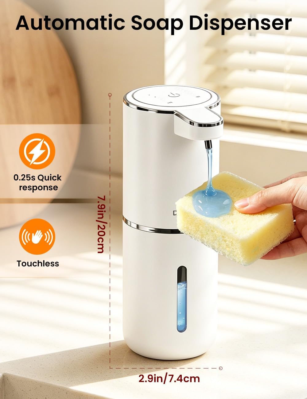 Skincare Viral - 380ML Capacity Light Display 4-Gears Adjustable
