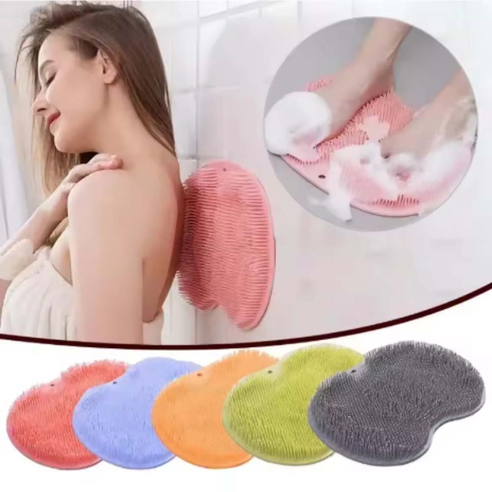 Aha Bha Exfoliant - Silicone Rub Back Brush Bathroom Non-slip
