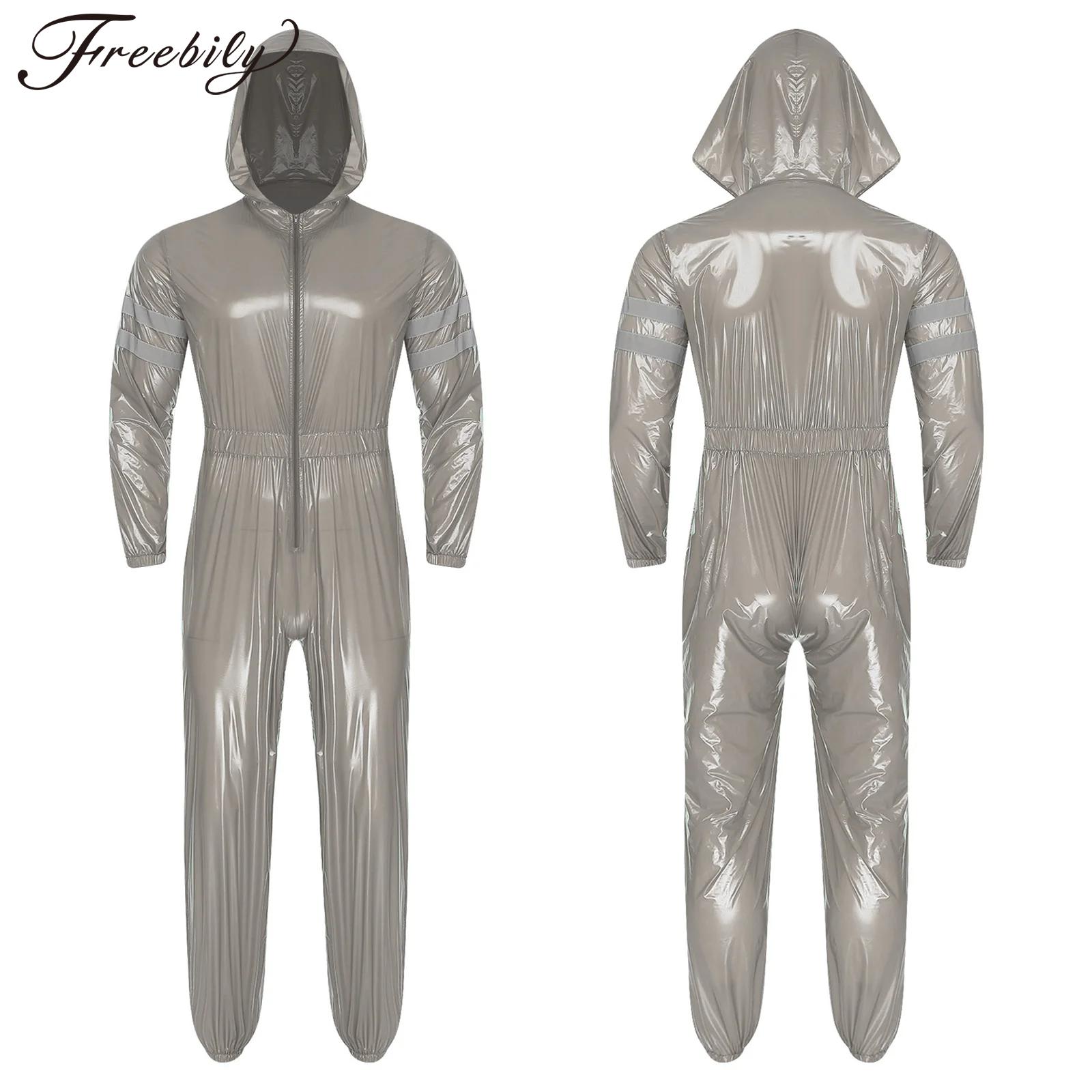 Skincare Viral - Men Long Sleeve Reflective Strips Zipper