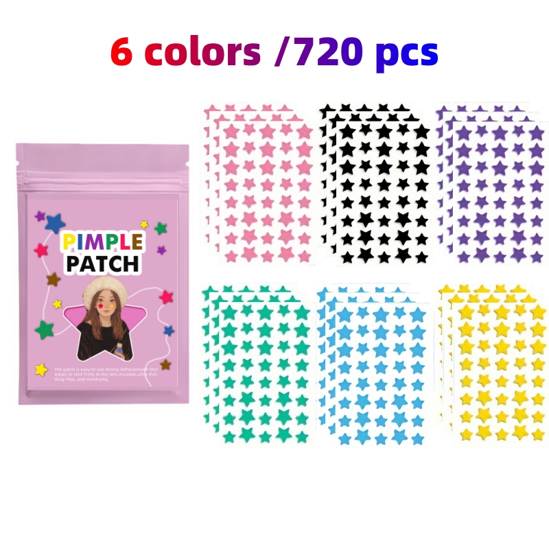 240/720PCS Family Pack Star Hy - Hydrocolloid Acne Patch ulasan dan harga