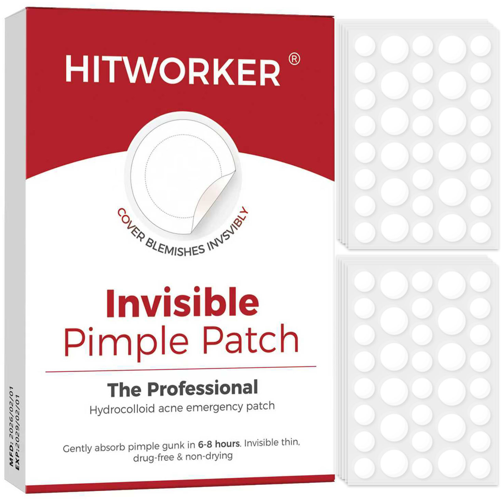 36/360 Pieces Hydrocolloid Acn - Hydrocolloid Acne Patch ulasan dan harga