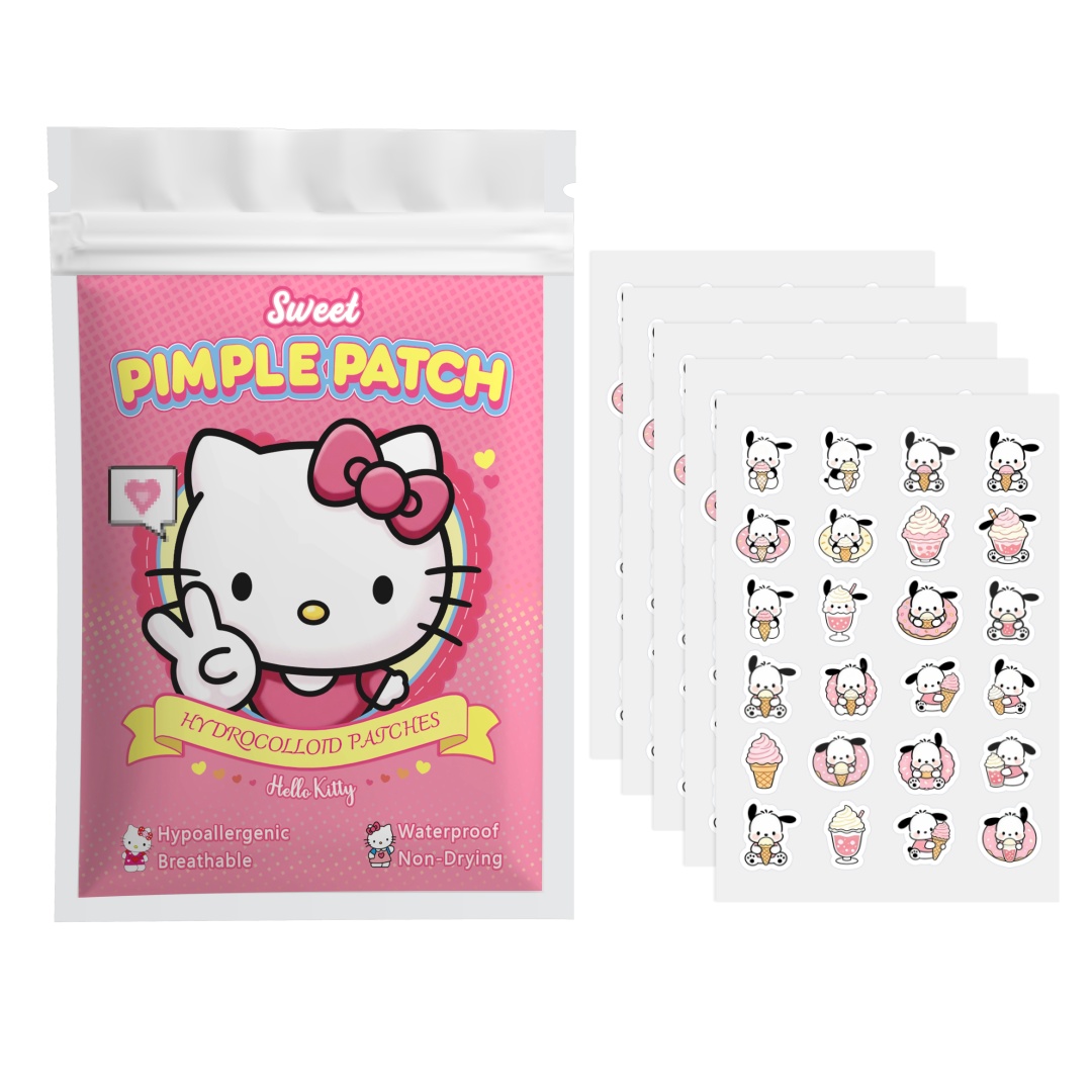 48/120PCS hello kitty Acne pat - Hydrocolloid Acne Patch ulasan dan harga