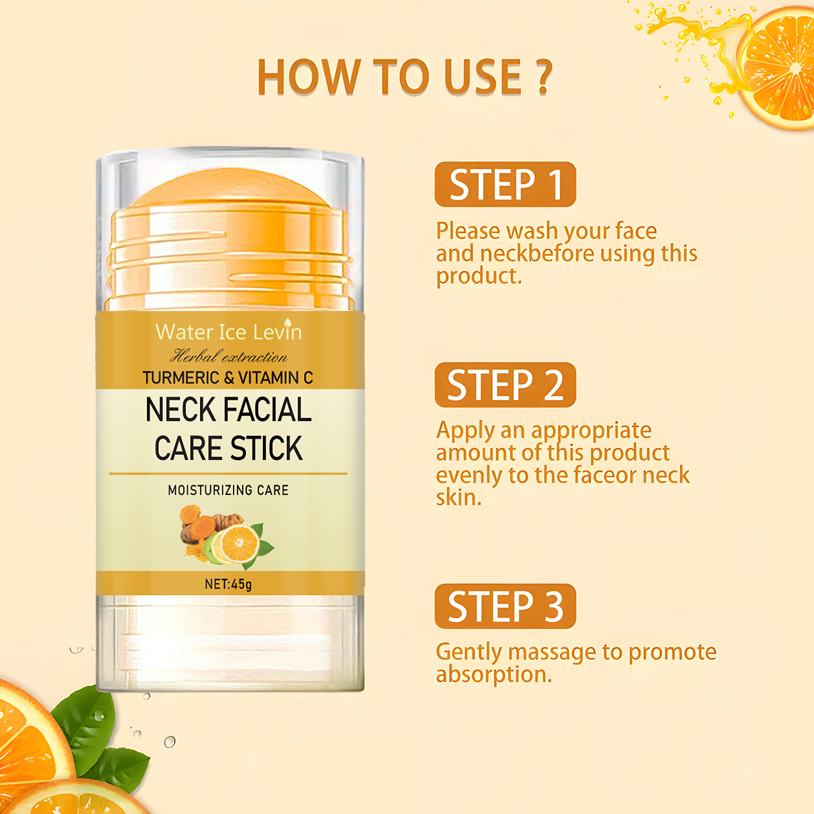 Turmeric&Vitamin C Neck Facia  - Peptide Neck Cream ulasan dan harga