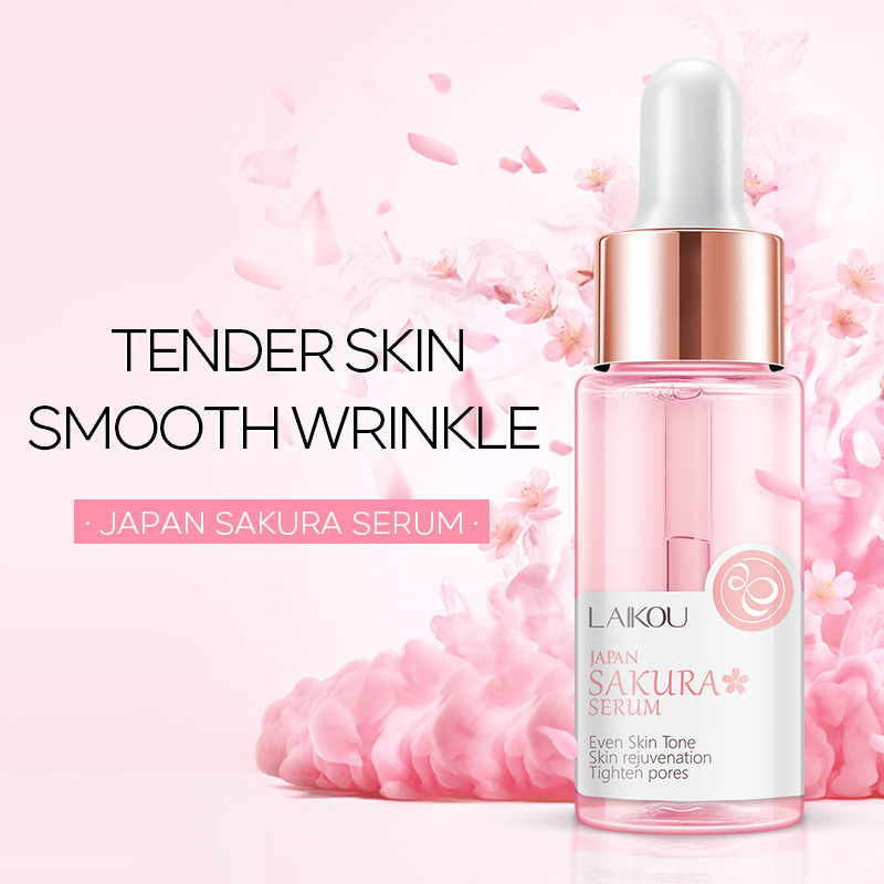 LAIKOU Serum Japan Sakura Esse - Centella Asiatica Toner ulasan dan harga
