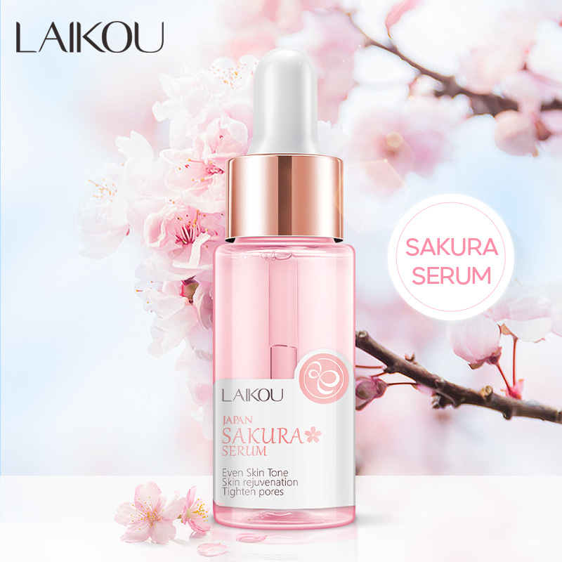 LAIKOU Serum Japan Sakura Esse - Centella Asiatica Toner ulasan dan harga