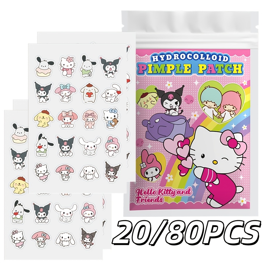20/80PCS Sanrio Hello kitty Ca - Hydrocolloid Acne Patch ulasan dan harga
