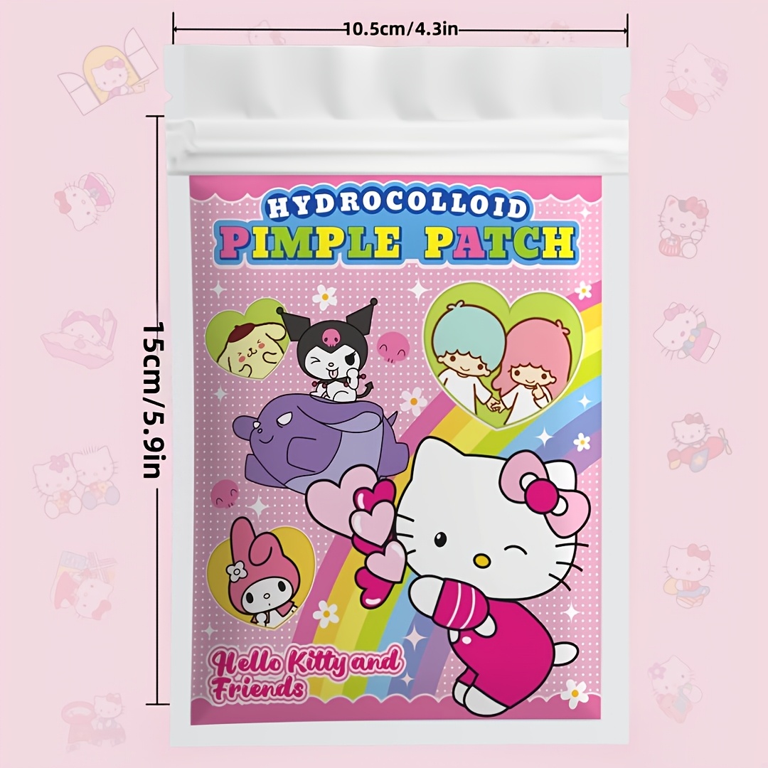 20/80PCS Sanrio Hello kitty Ca - Hydrocolloid Acne Patch ulasan dan harga