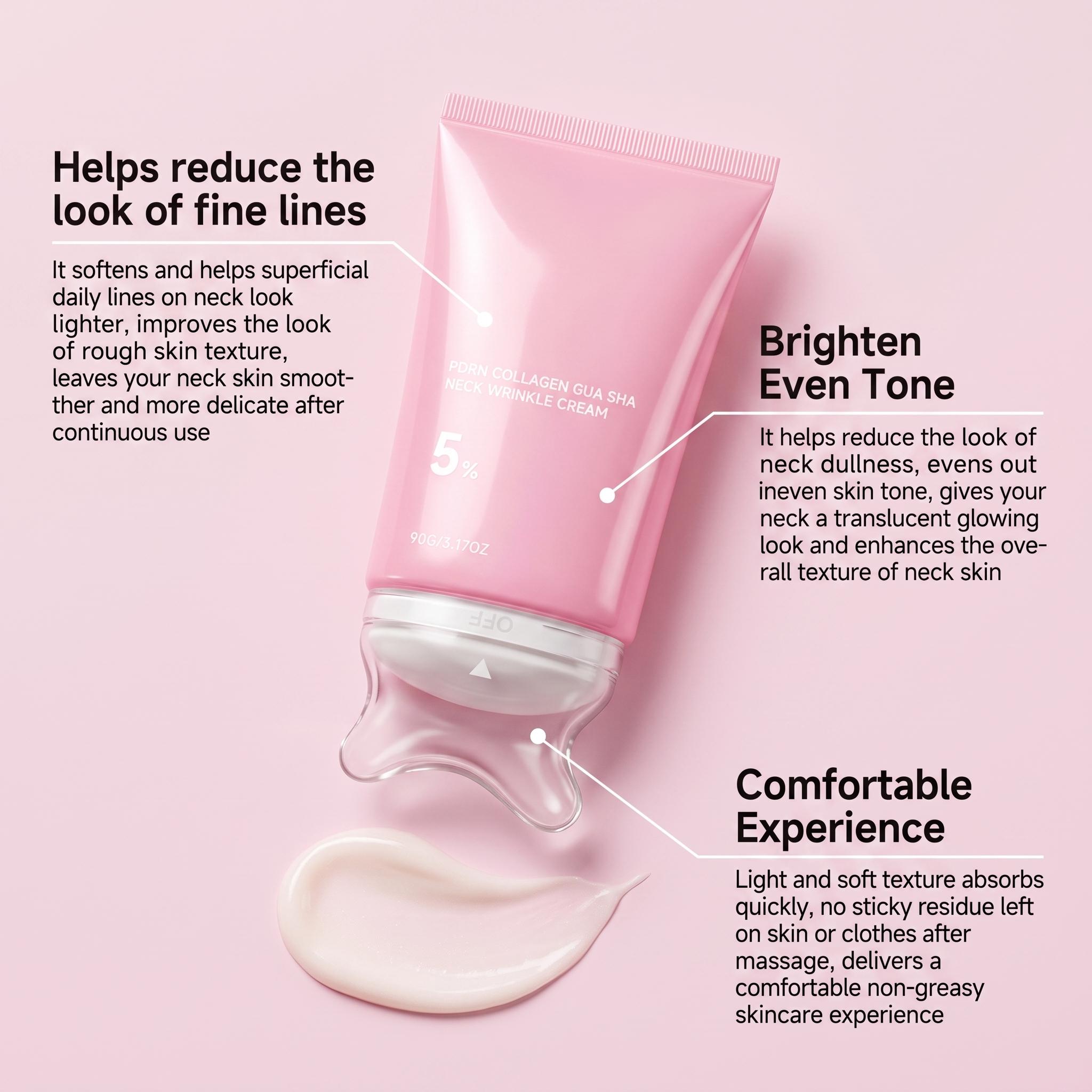 PDRN Pink Collagen Neck Cream  - Peptide Neck Cream ulasan dan harga