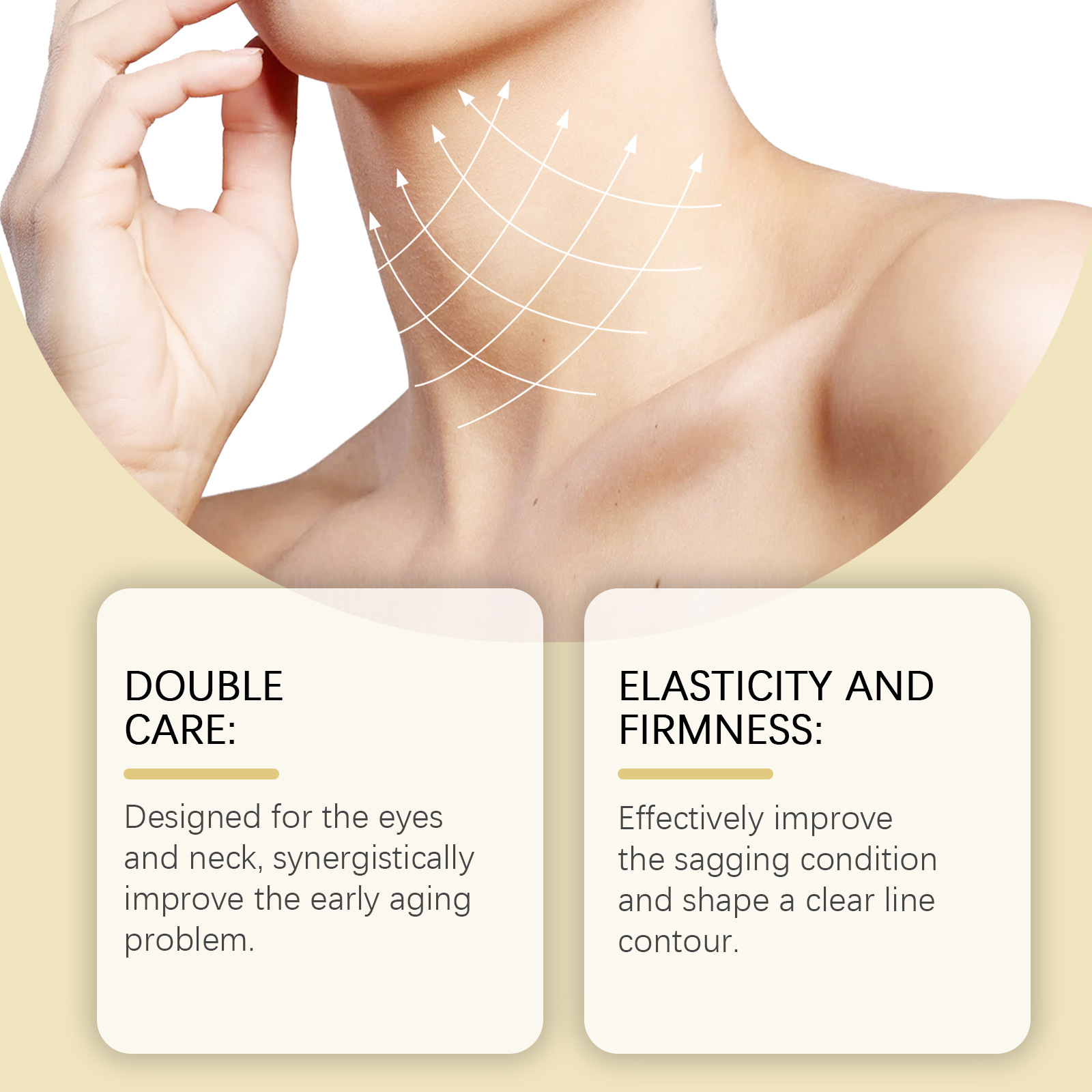Ah-8 Firming Neck Cream Smooth - Peptide Neck Cream ulasan dan harga