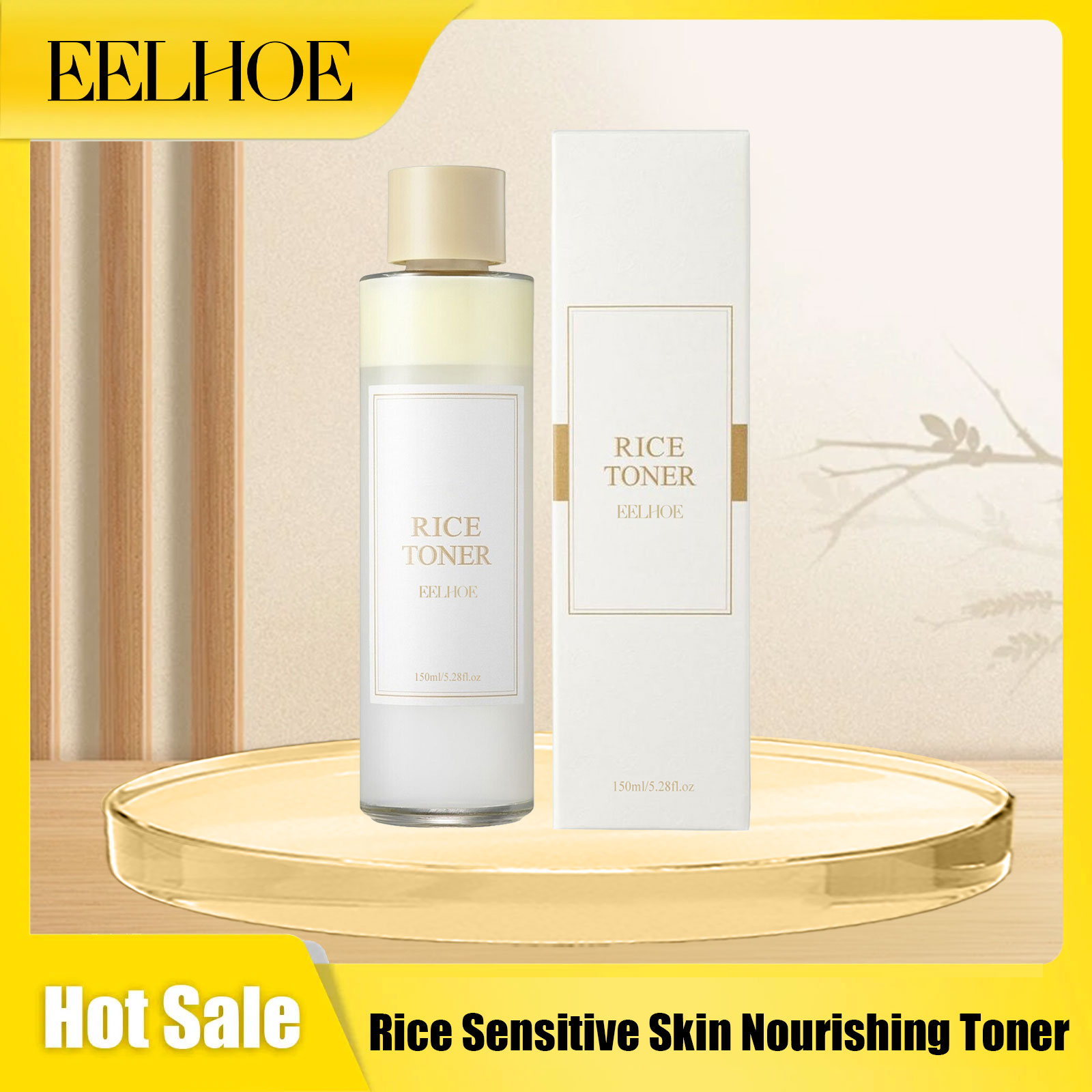 Eelhoe Rice Sensitive Facial N - Skincare Oily Skin ulasan dan harga
