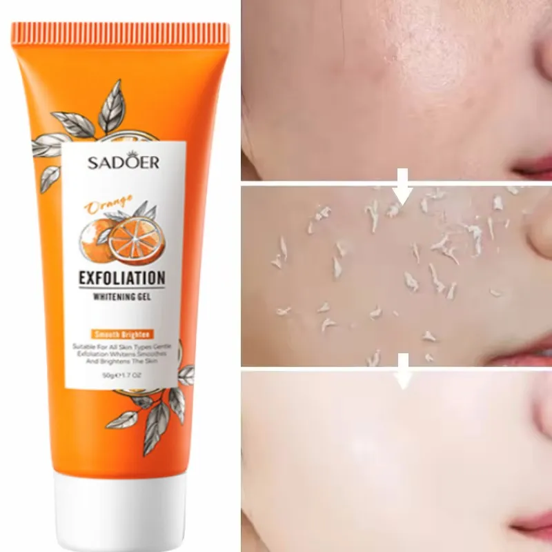Orange Exfoliating Peeling Gel - Peptide Neck Cream ulasan dan harga
