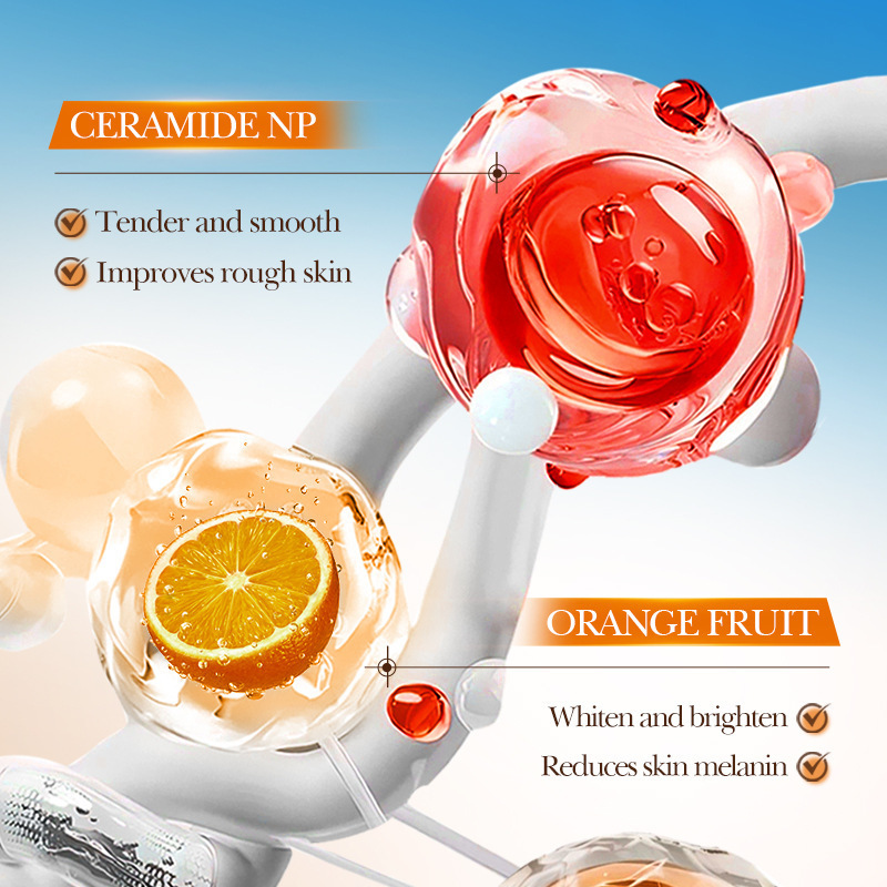 Orange Exfoliating Peeling Gel - Peptide Neck Cream ulasan dan harga