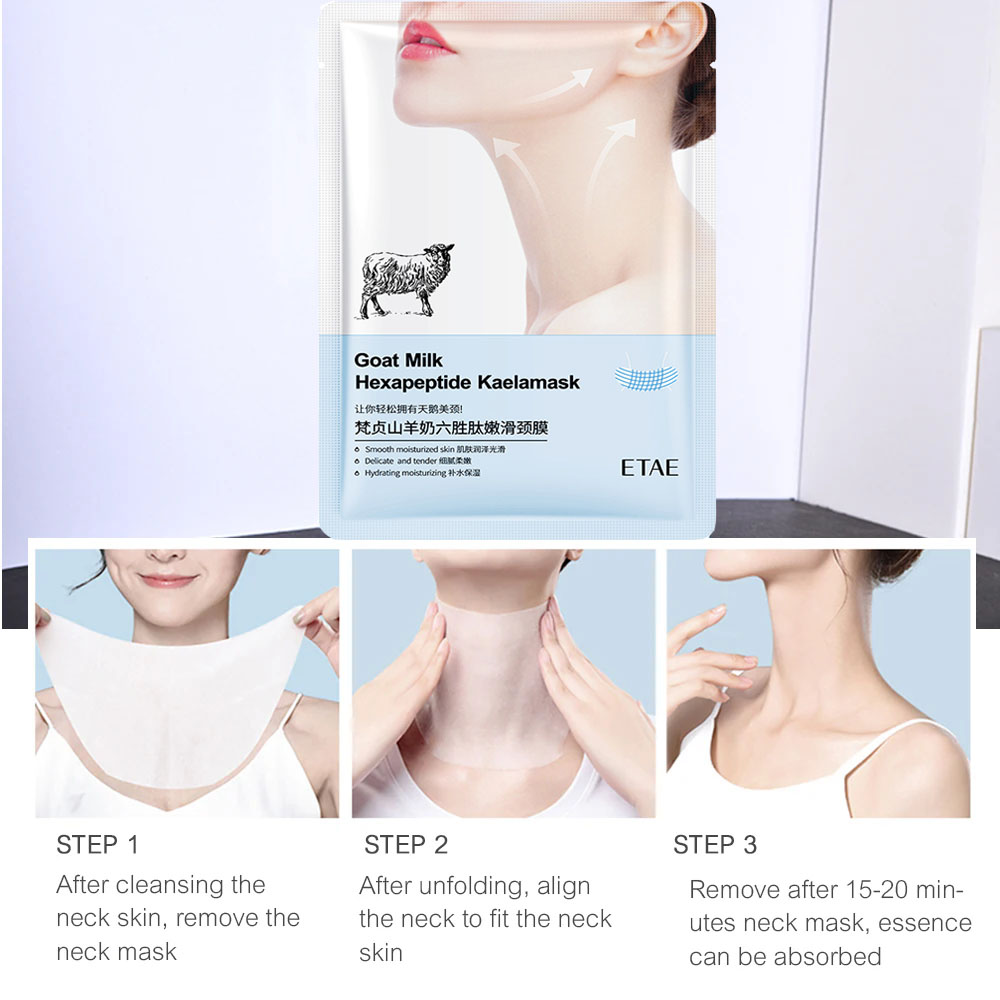 Goat Milk Six Peptides Neck Ma - Skincare X Beauty ulasan dan harga