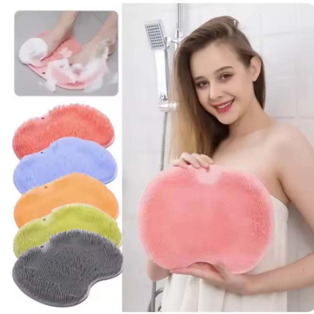 Silicone Rub Back Brush Bathro - Aha Bha Exfoliant ulasan dan harga