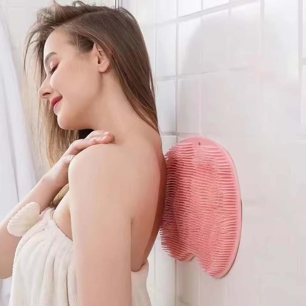 Silicone Rub Back Brush Bathro - Aha Bha Exfoliant ulasan dan harga