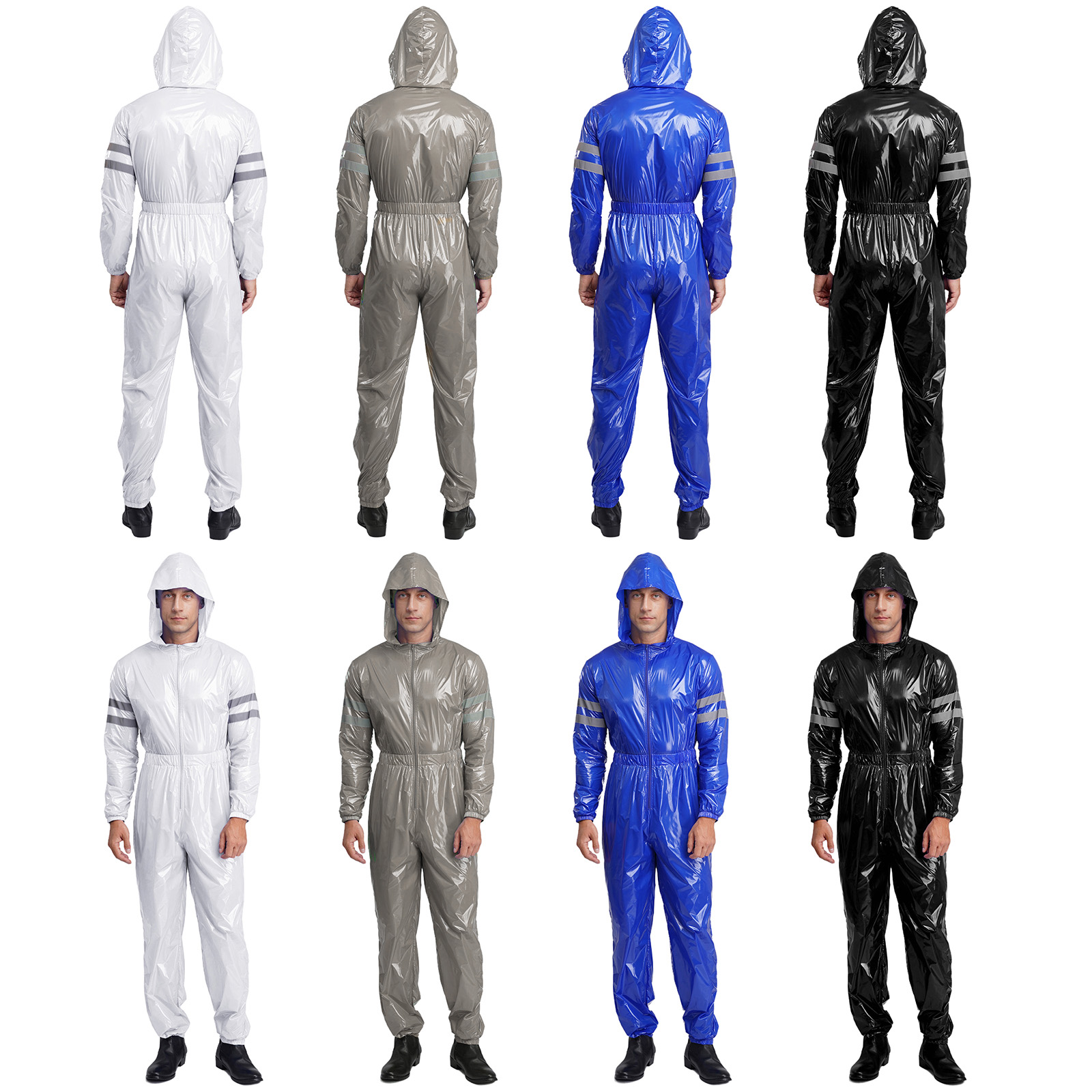 Men Long Sleeve Reflective Str - Skincare Viral ulasan dan harga