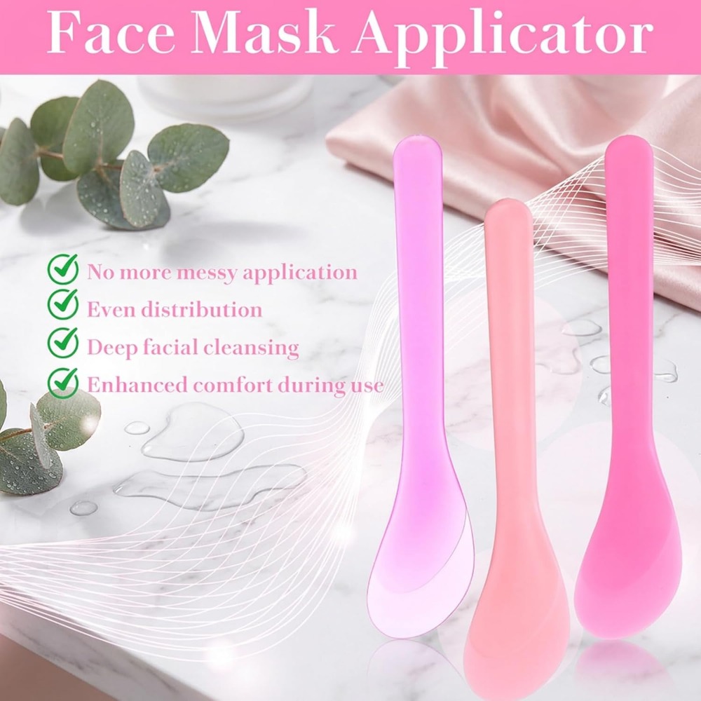 9-Piece Reusable Lotion Spatul - Skincare X Beauty ulasan dan harga