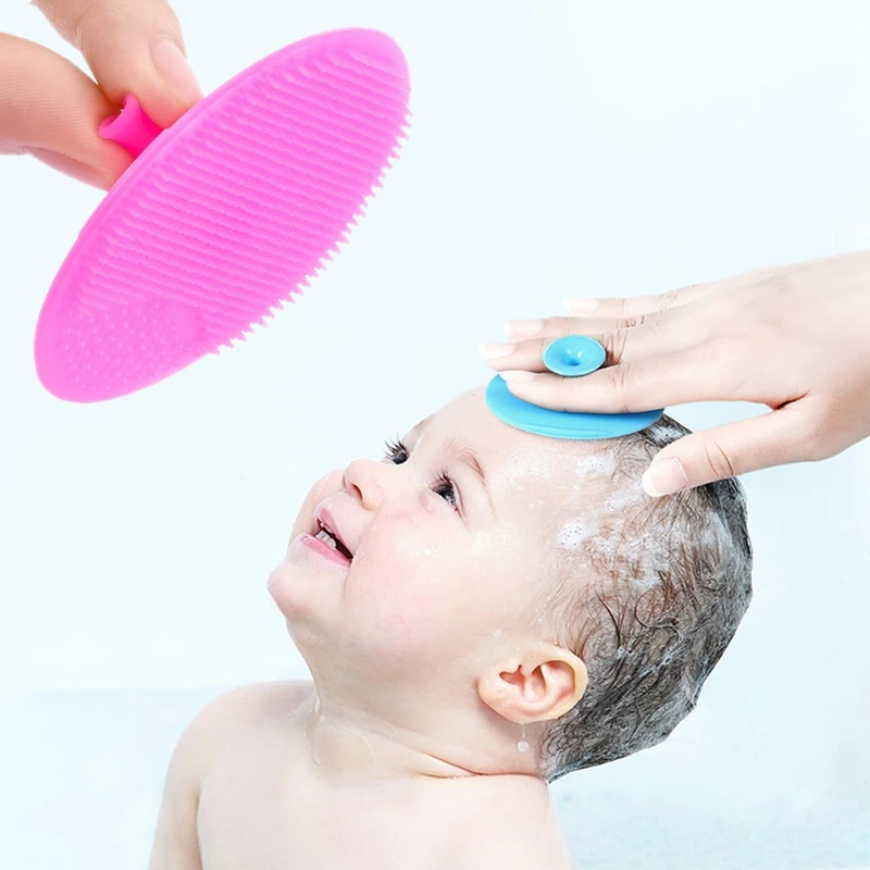 1pc Soft Silicone Bath Brush f - Skincare Newborn ulasan dan harga