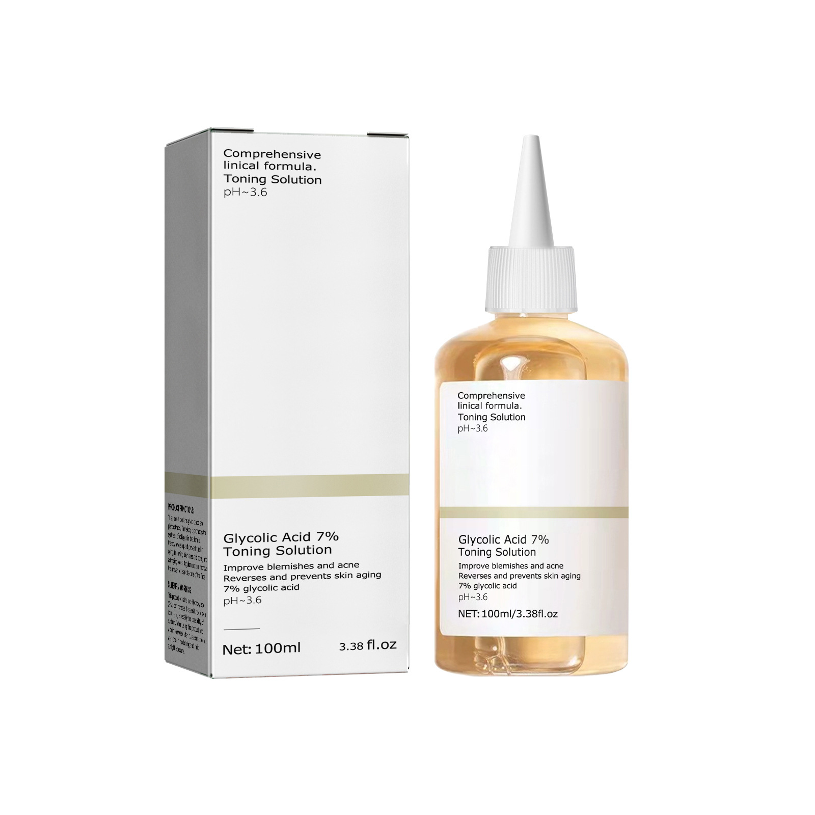 100ml Glycolic Acid 7% Toning  - Centella Asiatica Toner ulasan dan harga
