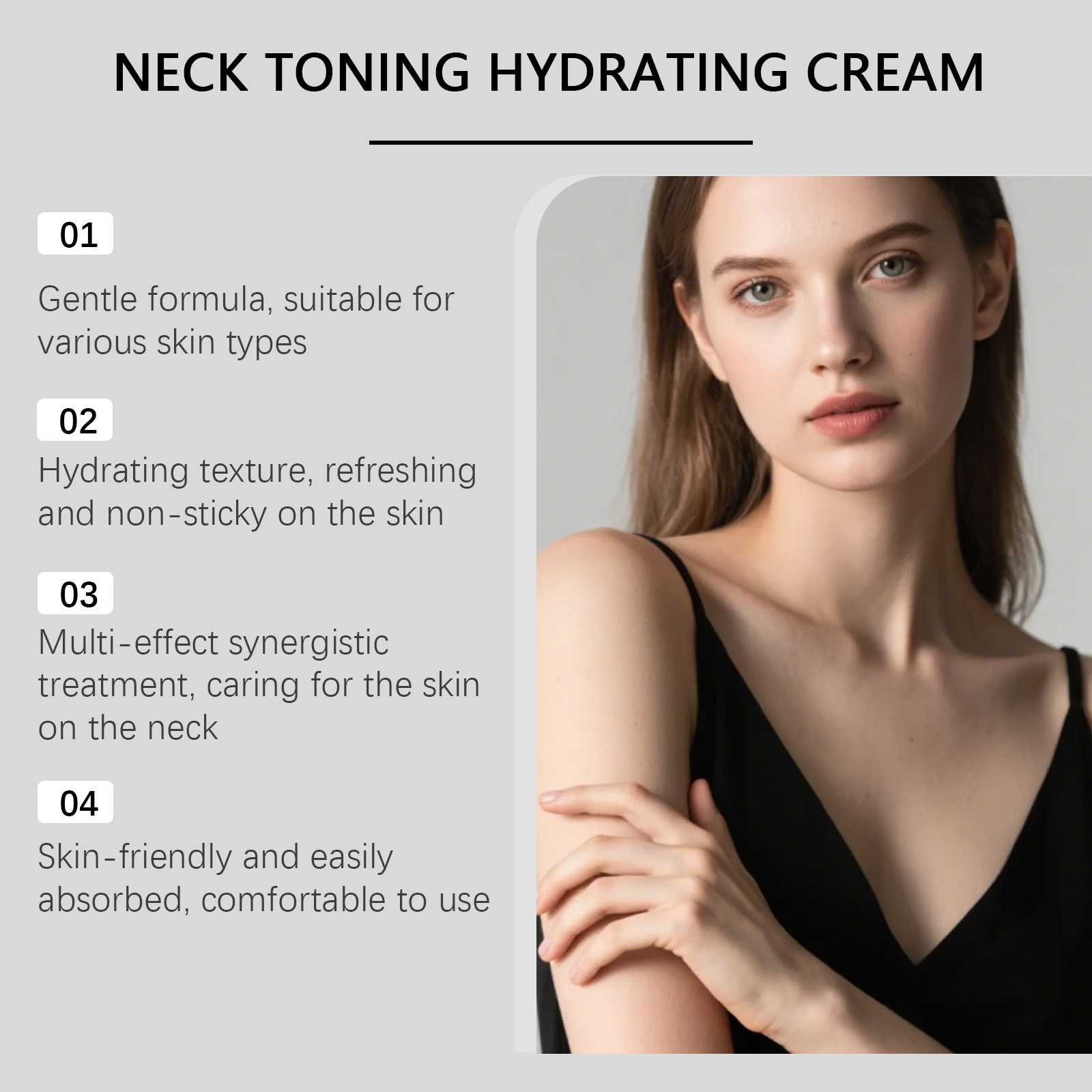 Tri-lift Peptide Complex Cream - Peptide Neck Cream ulasan dan harga
